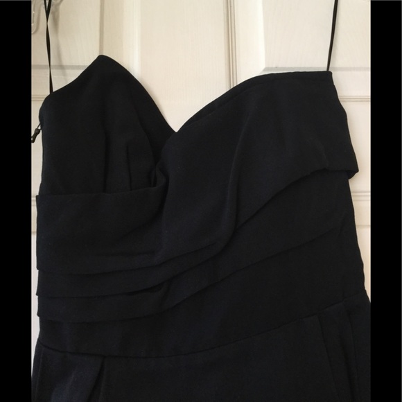 Lanvin sweetheart strapless black dress - Picture 2 of 5
